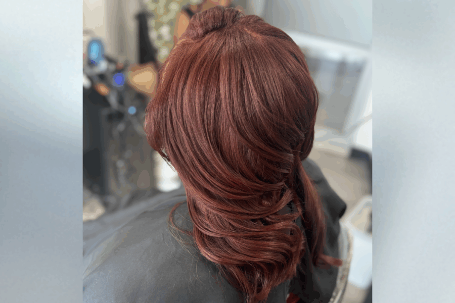 Natural Hair Silk Press