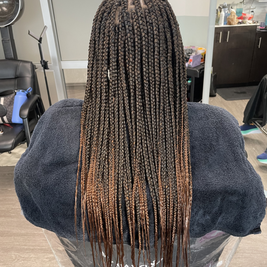 Smedium Knotless Braids