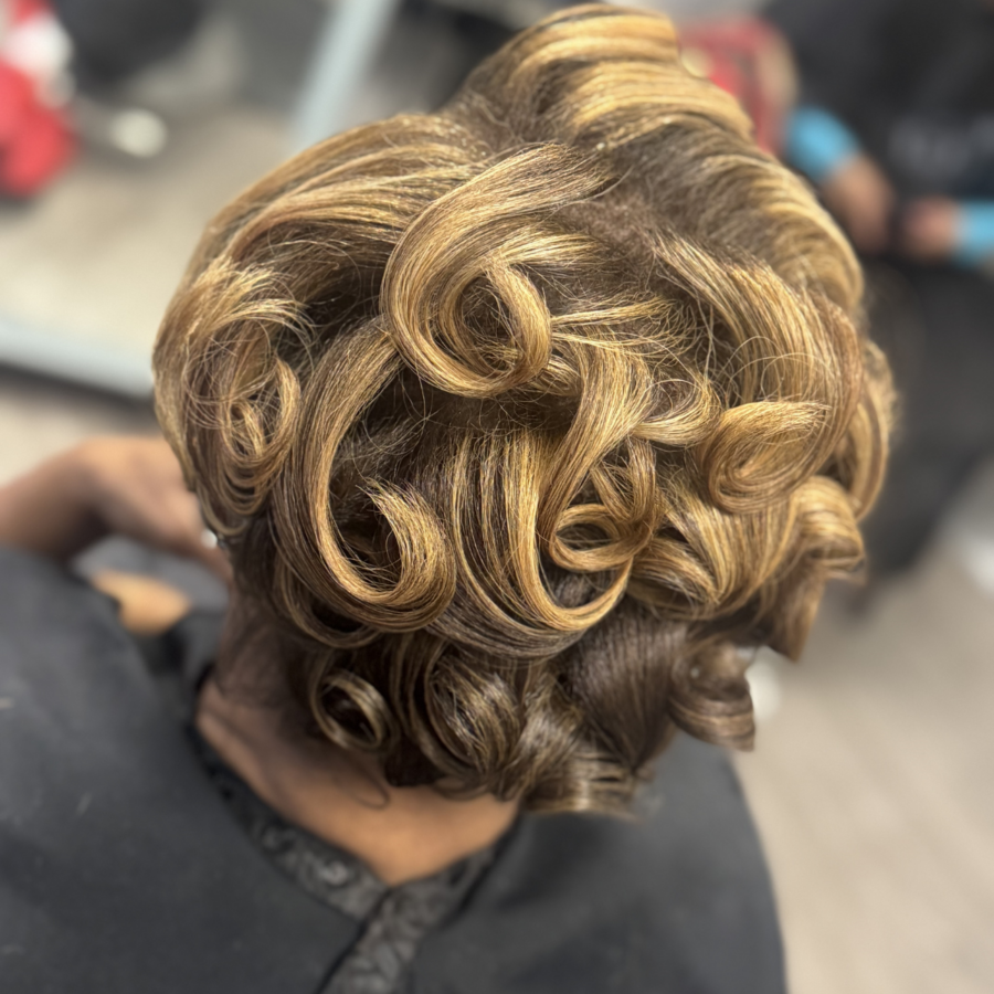 Natural Hair Highlights